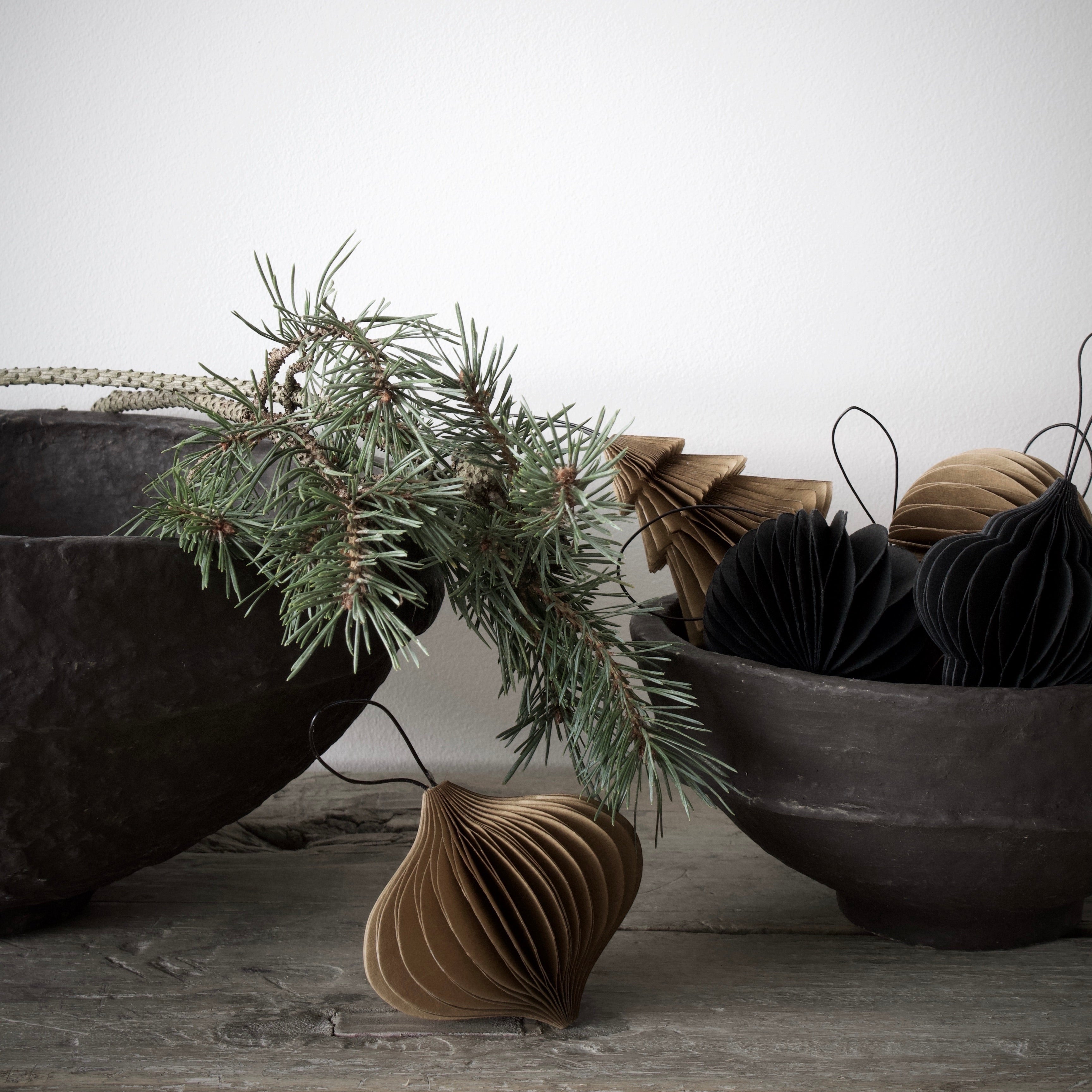 SUSTAIN folding ornament, scoop camel (box of 6)