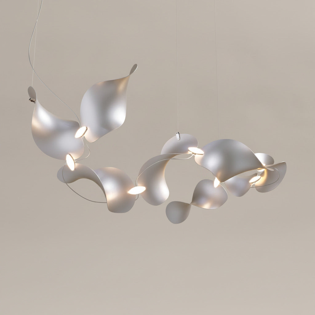 Dune 8 Curve Chandelier - 5 Finish Options*