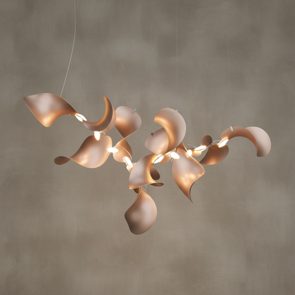Dune 12 Cluster Chandelier - 5 Finish Options