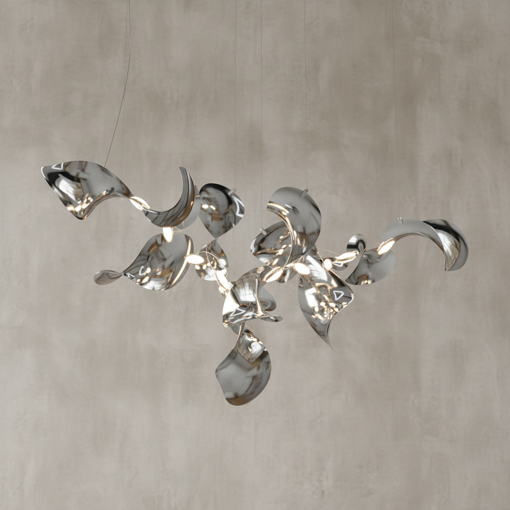 Dune 12 Cluster Chandelier - 5 Finish Options