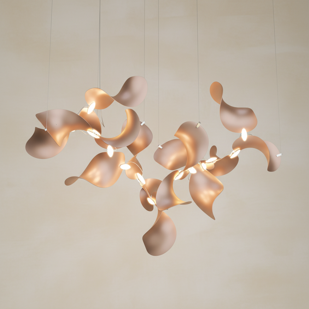 Dune 16 Cluster Chandelier - 5 Finish Options