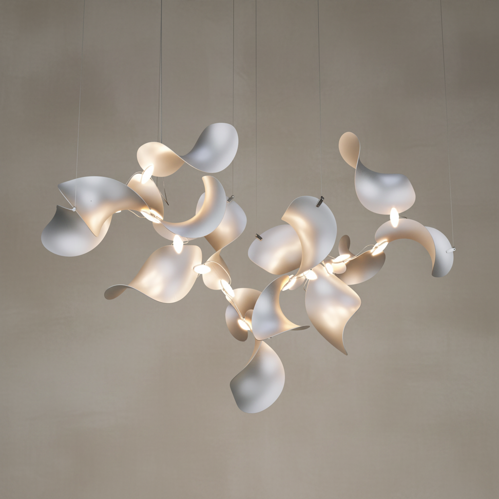 Dune 16 Cluster Chandelier - 5 Finish Options