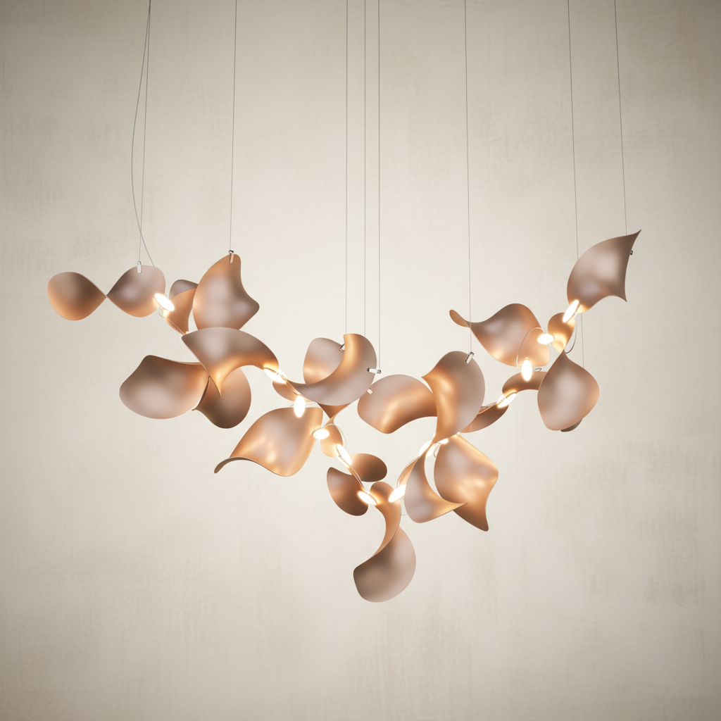 Dune 20 Cluster Chandelier - 5 Finish Options