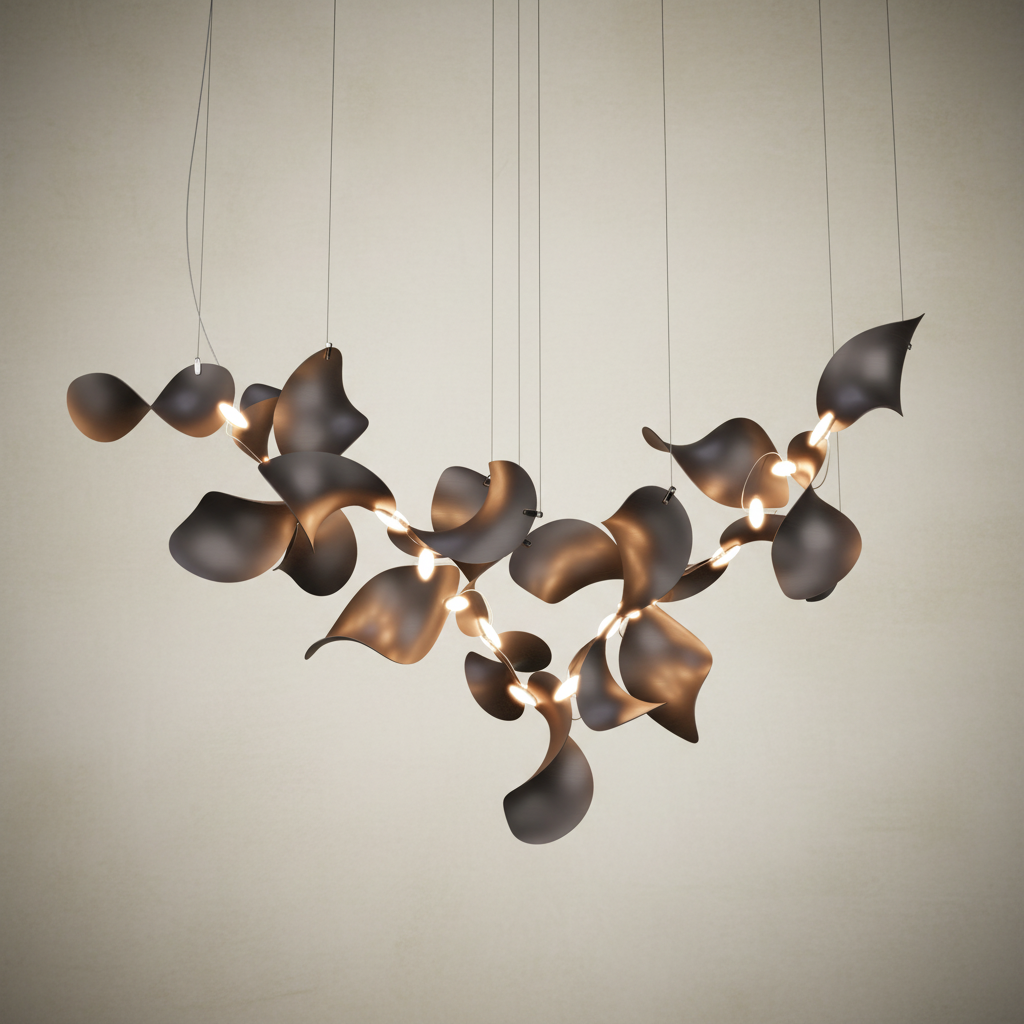 Dune 20 Cluster Chandelier - 5 Finish Options