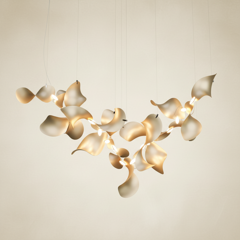 Dune 20 Cluster Chandelier - 5 Finish Options