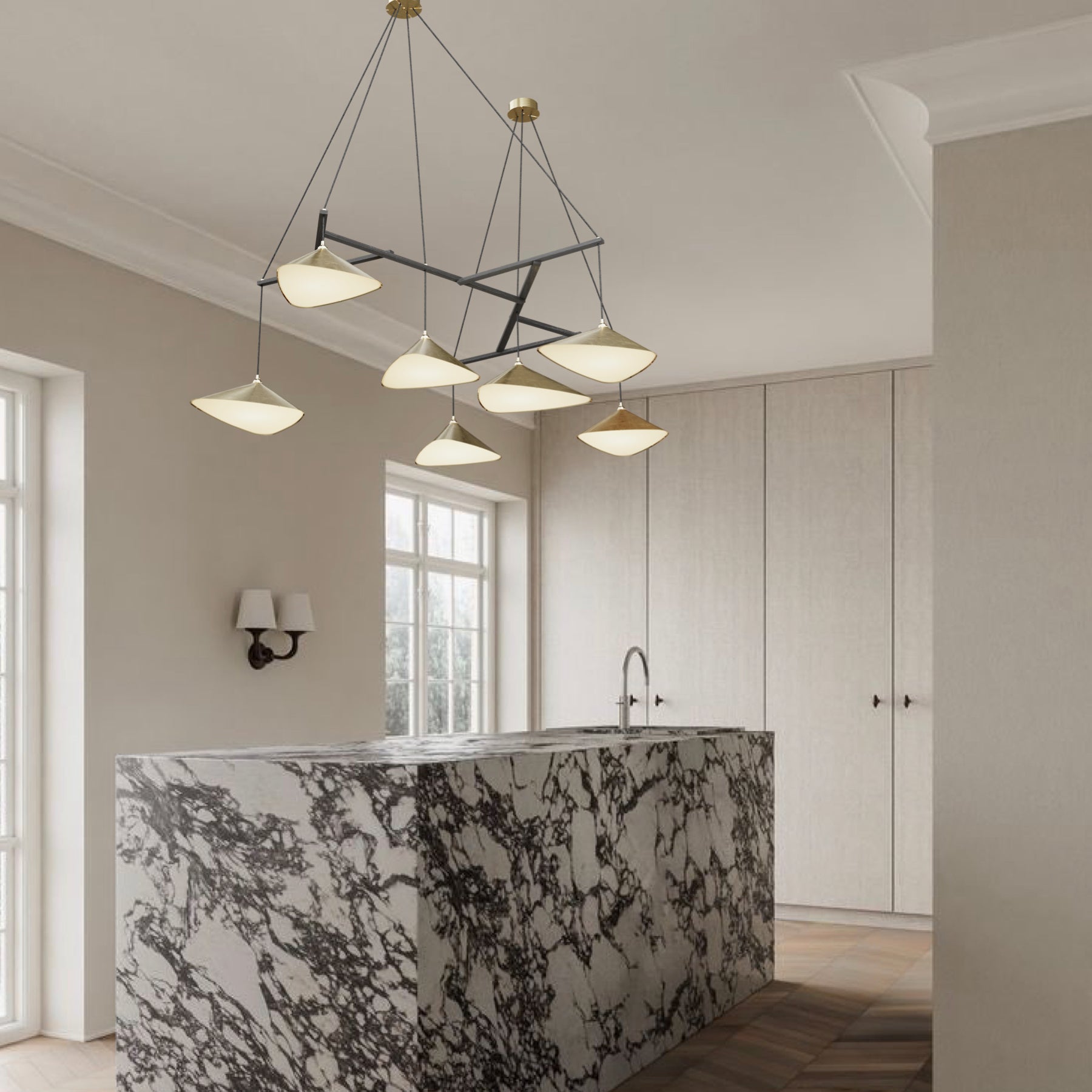Emily Chandelier, Group of 7 - 5 Finish Options*