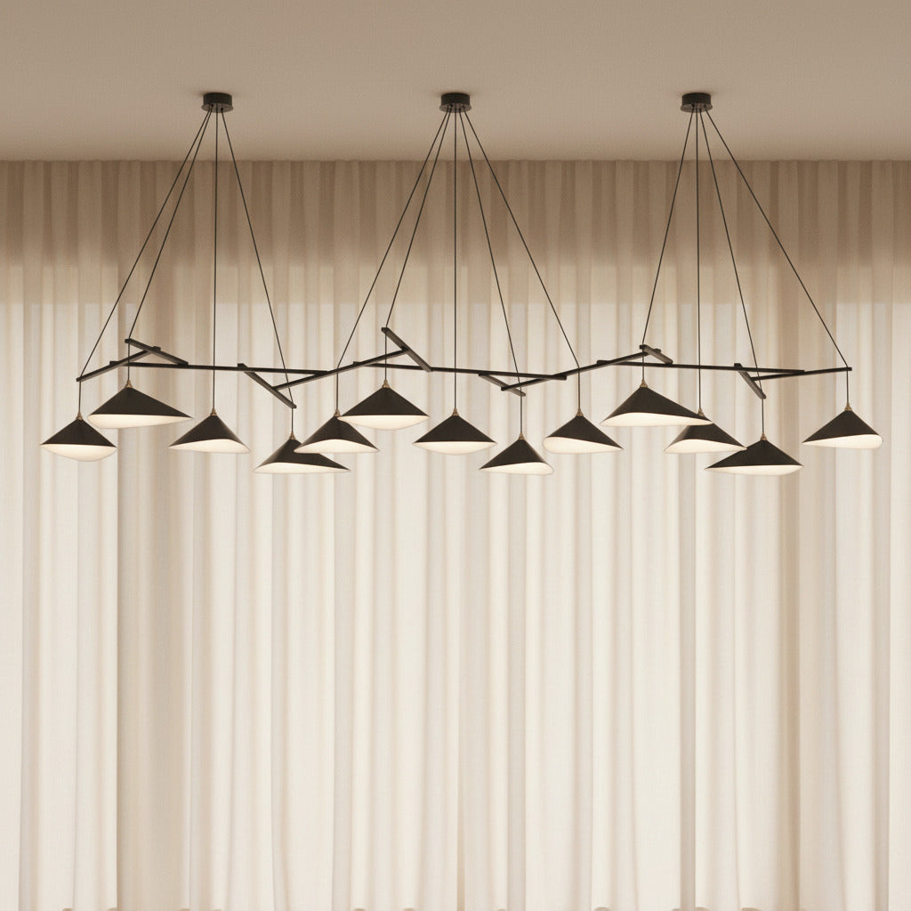 Emily Chandelier, Group of 13 - 7 Finish Options *Made-to-order