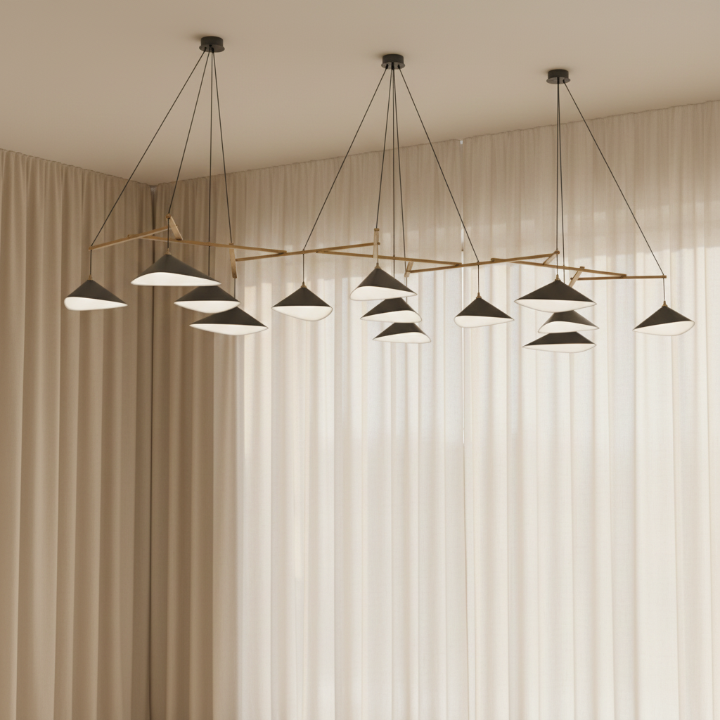 Emily Chandelier, Group of 13 - 7 Finish Options *Made-to-order
