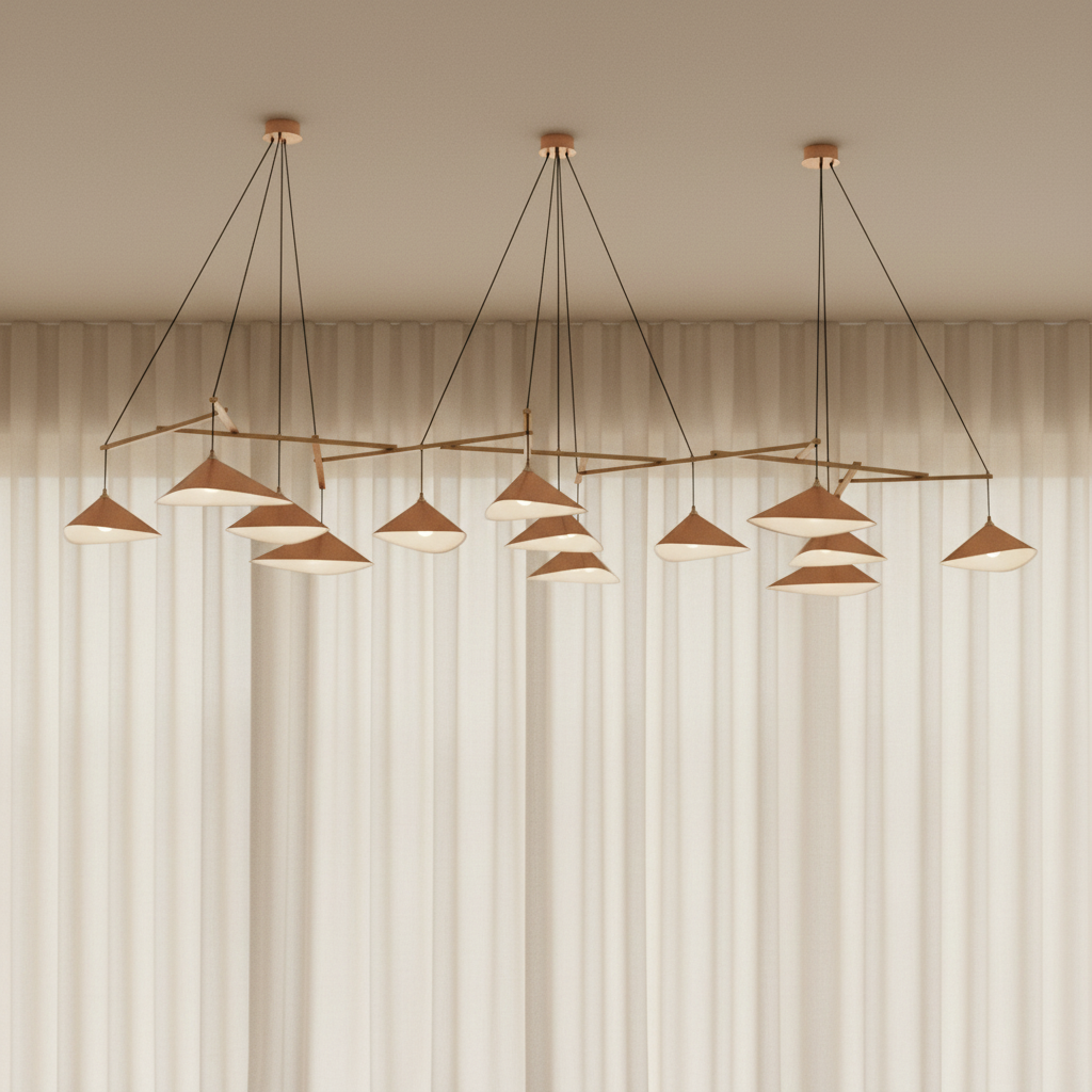Emily Chandelier, Group of 13 - 7 Finish Options *Made-to-order