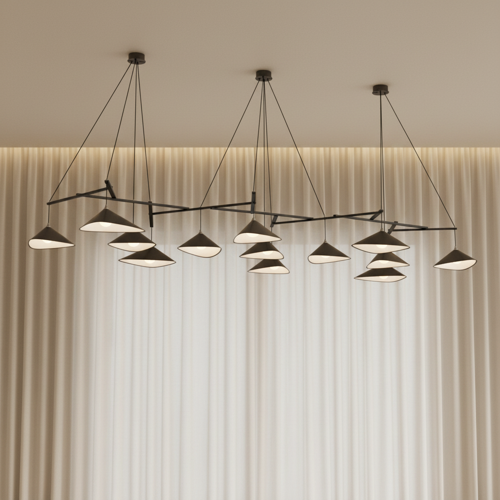 Emily Chandelier, Group of 13 - 7 Finish Options *Made-to-order