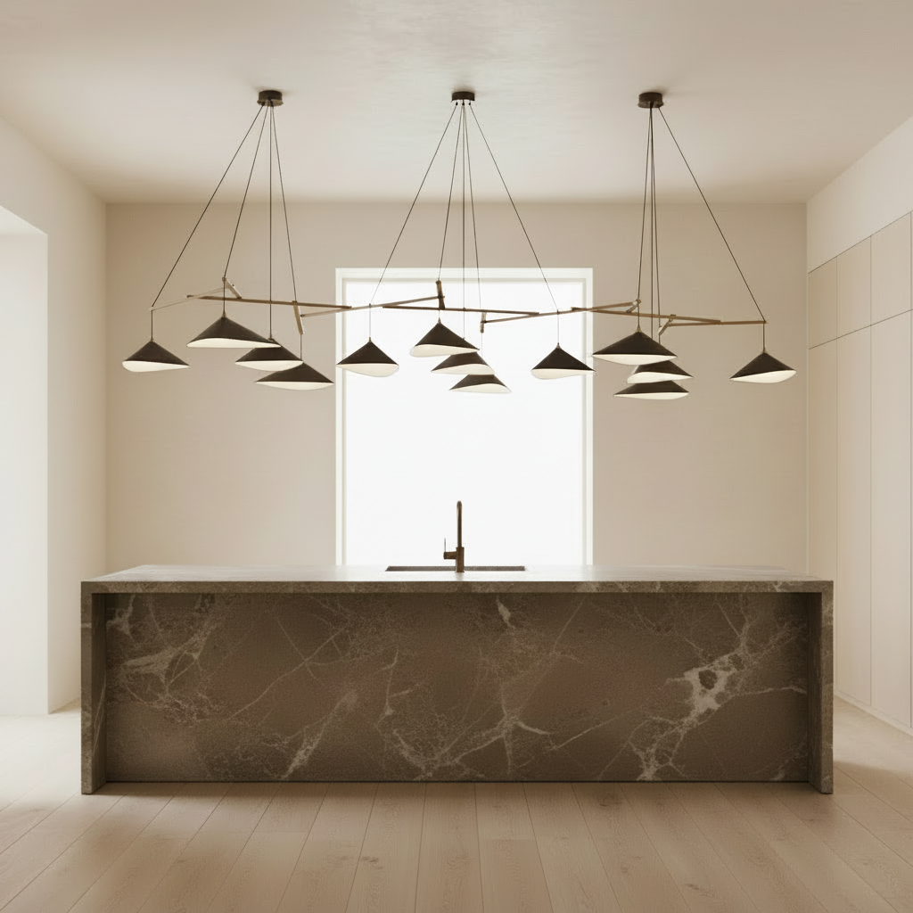 Emily Chandelier, Group of 13 - 7 Finish Options *Made-to-order