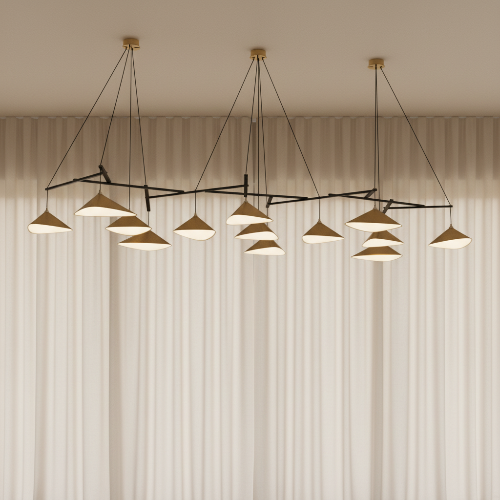 Emily Chandelier, Group of 13 - 7 Finish Options *Made-to-order