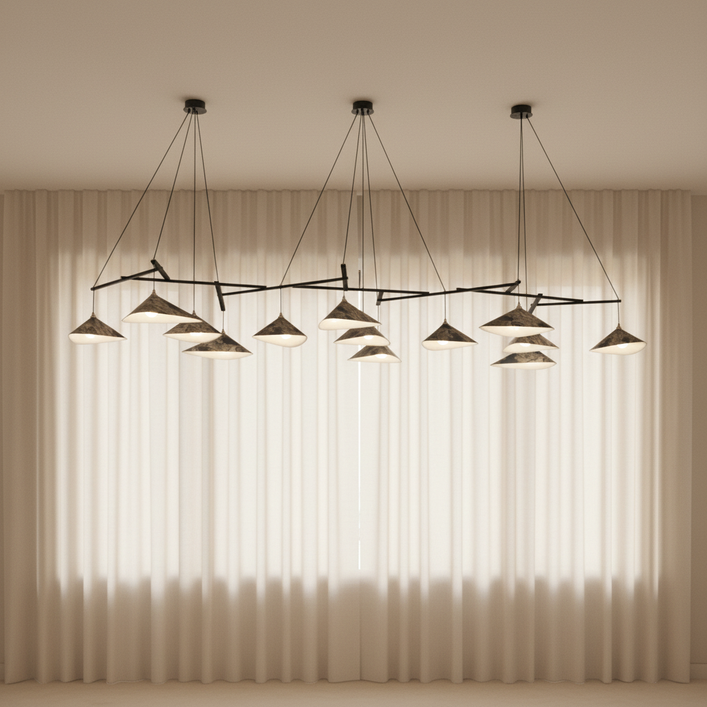 Emily Chandelier, Group of 13 - 7 Finish Options *Made-to-order