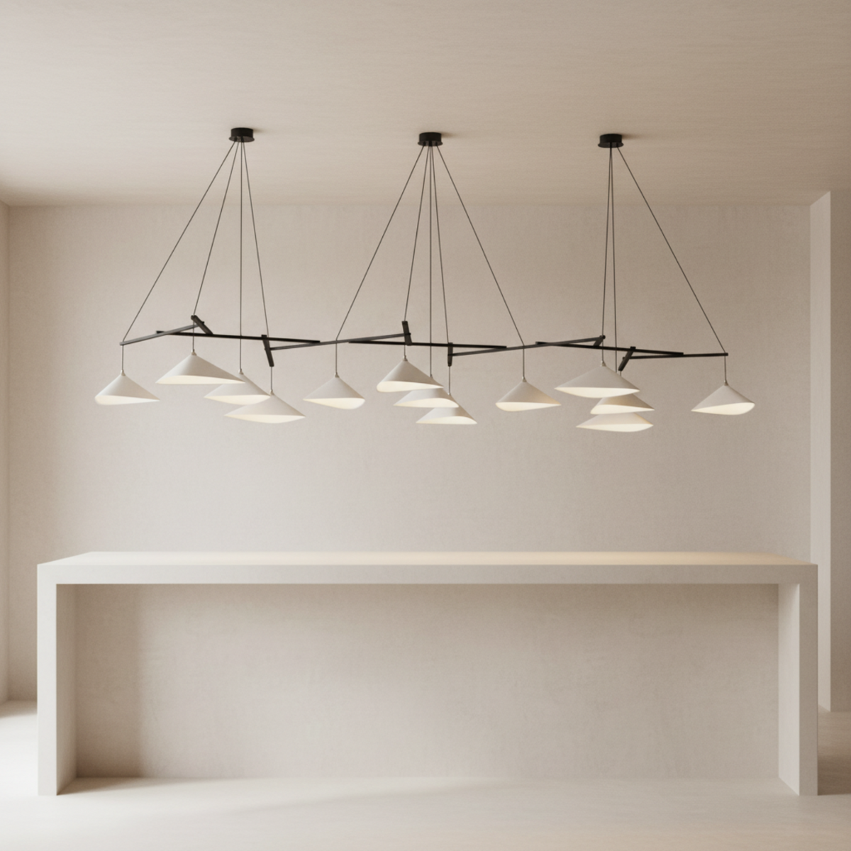 Emily Chandelier, Group of 13 - 7 Finish Options *Made-to-order
