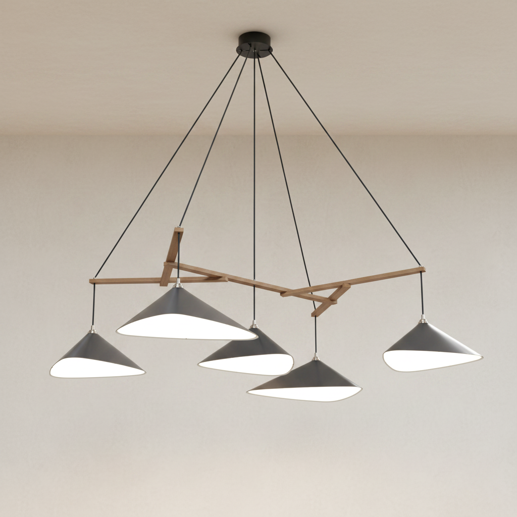 Emily Chandelier, Group of 5 - 7 Finish Options *Made-to-Order
