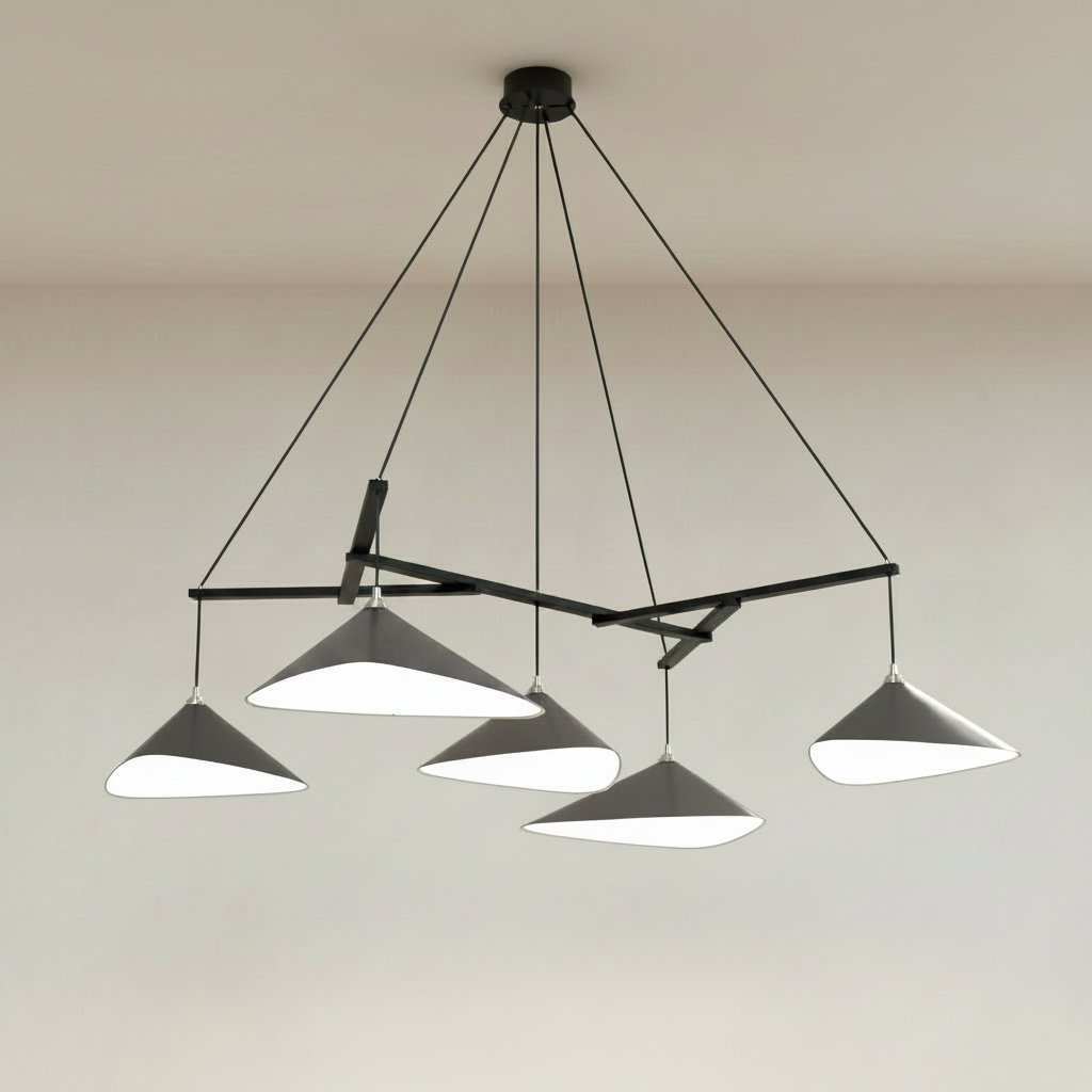 Emily Chandelier, Group of 5 - 7 Finish Options *Made-to-Order