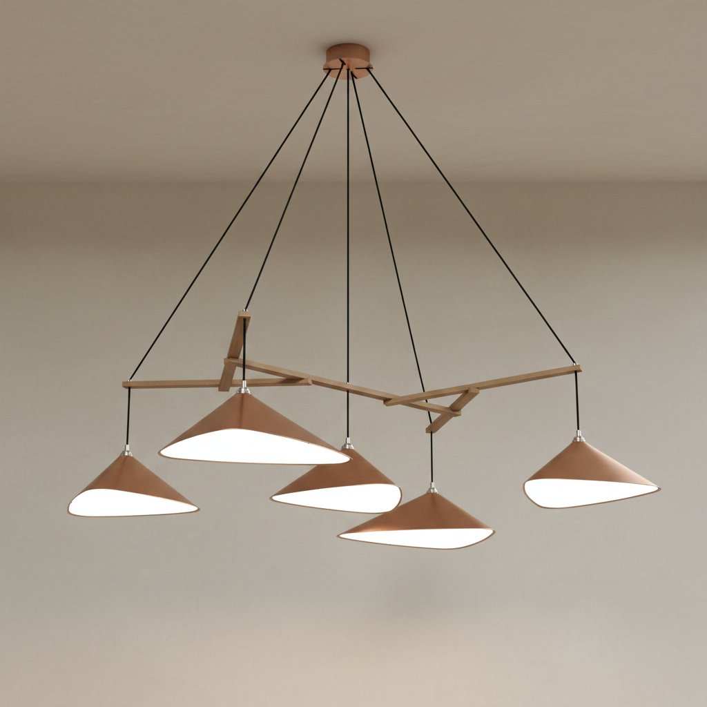 Emily Chandelier, Group of 5 - 7 Finish Options *Made-to-Order