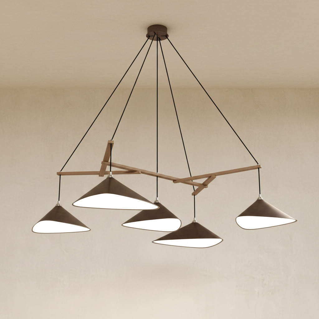 Emily Chandelier, Group of 5 - 7 Finish Options *Made-to-Order