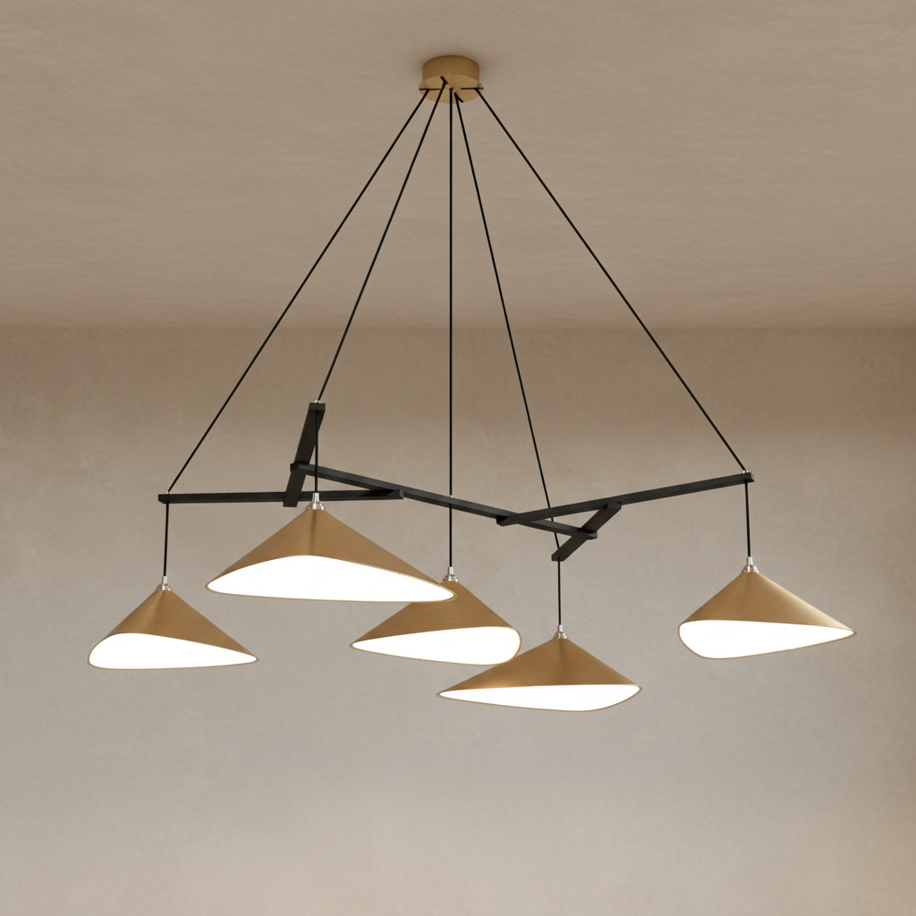 Emily Chandelier, Group of 5 - 7 Finish Options *Made-to-Order