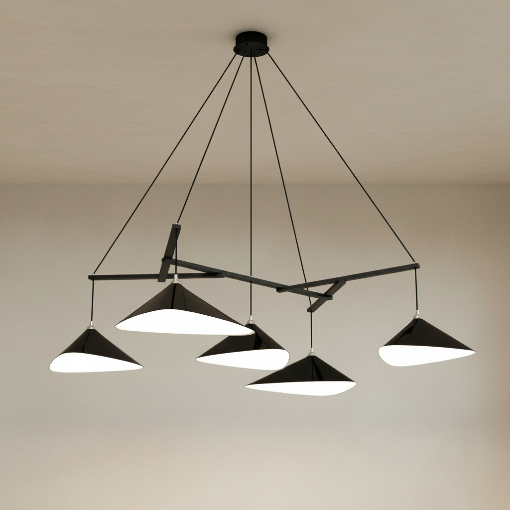 Emily Chandelier, Group of 5 - 7 Finish Options *Made-to-Order