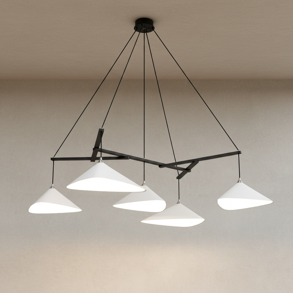 Emily Chandelier, Group of 5 - 7 Finish Options *Made-to-Order