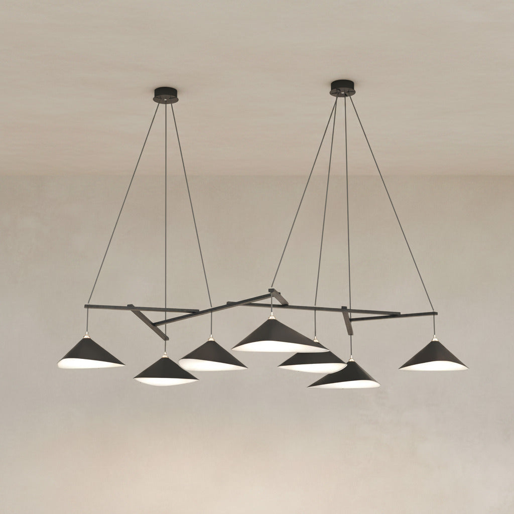 Emily Chandelier, Group of 7 - 7 Finish Options *Made-to-Order