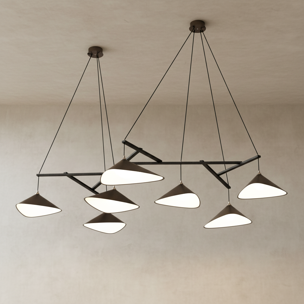 Emily Chandelier, Group of 7 - 7 Finish Options *Made-to-Order