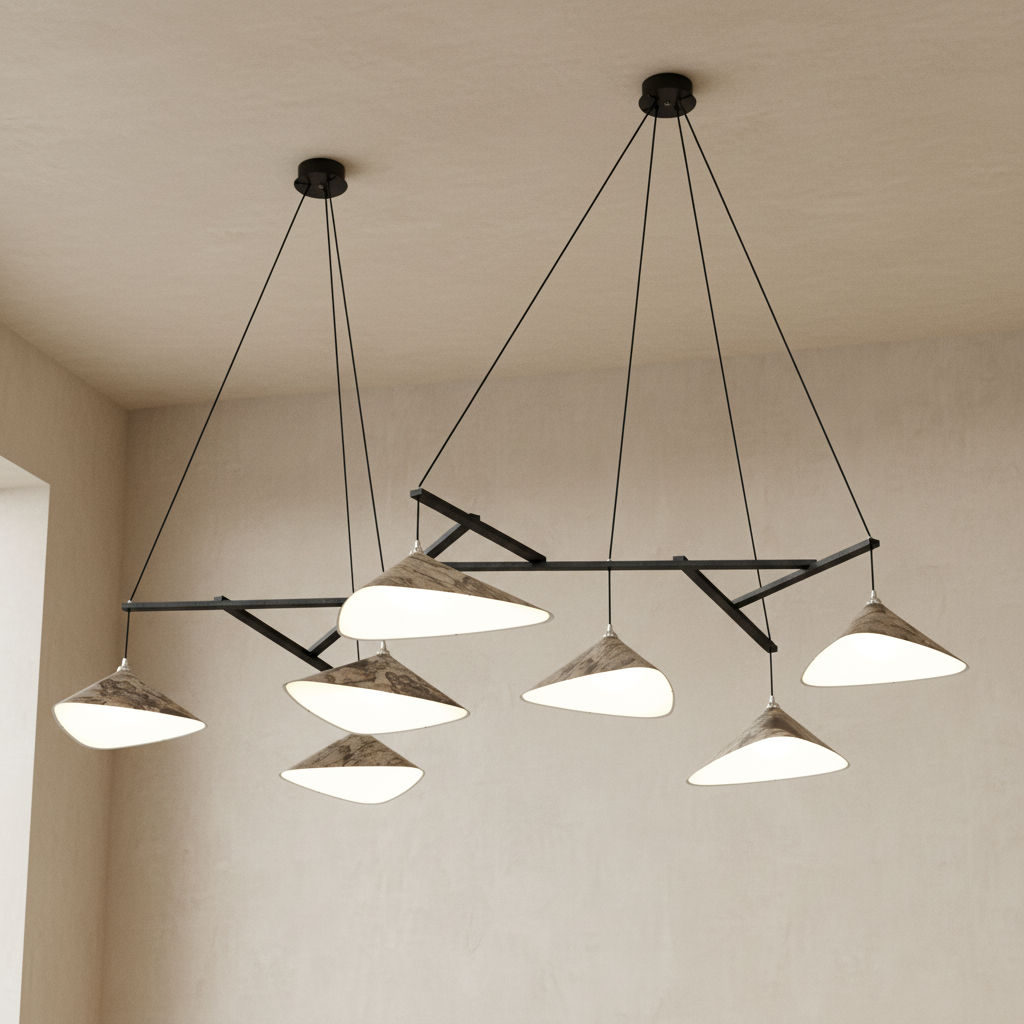 Emily Chandelier, Group of 7 - 7 Finish Options *Made-to-Order