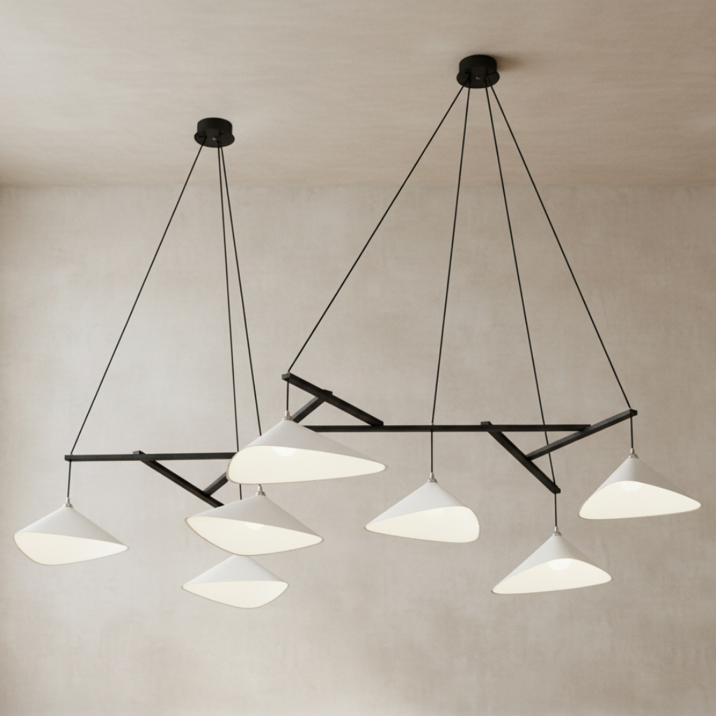 Emily Chandelier, Group of 7 - 7 Finish Options *Made-to-Order