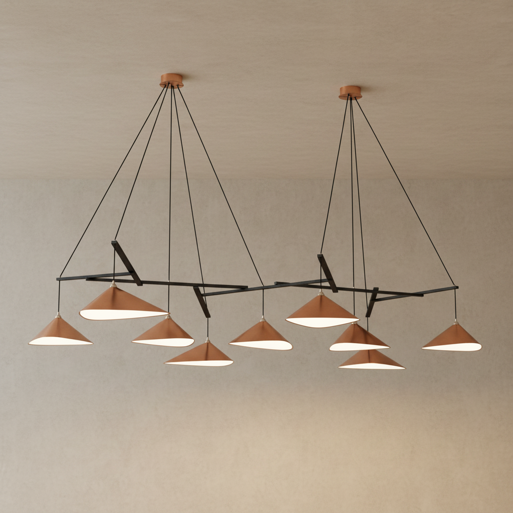 Emily Chandelier, Group of 9 - 7 Finish Options *Made-to-Order