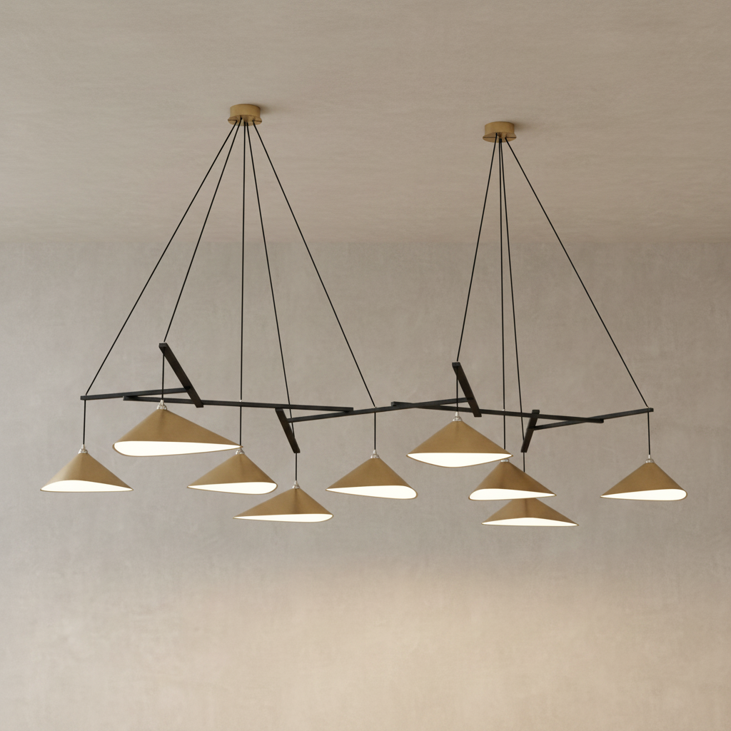Emily Chandelier, Group of 9 - 7 Finish Options *Made-to-Order