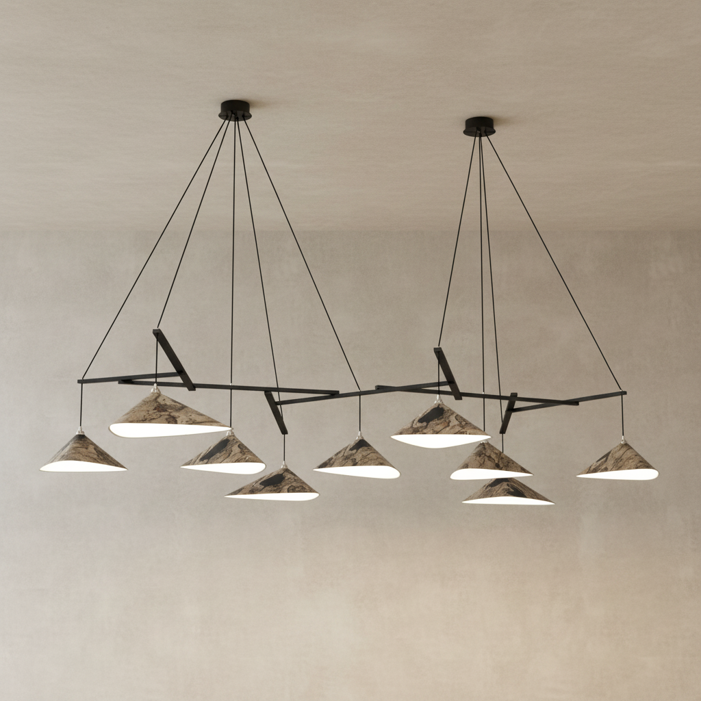 Emily Chandelier, Group of 9 - 7 Finish Options *Made-to-Order
