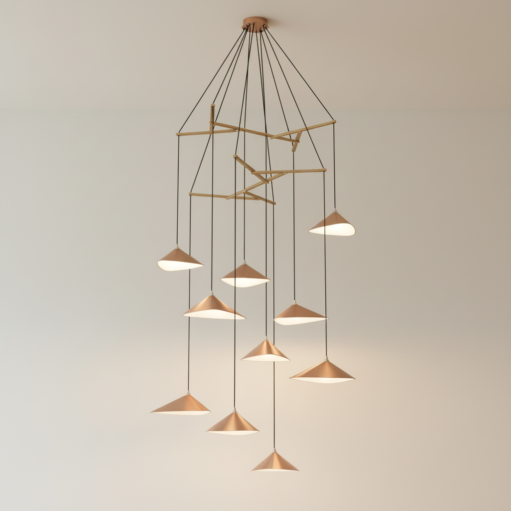 Emily Chandelier, V10 - 7 Finish Options *Made-to-order