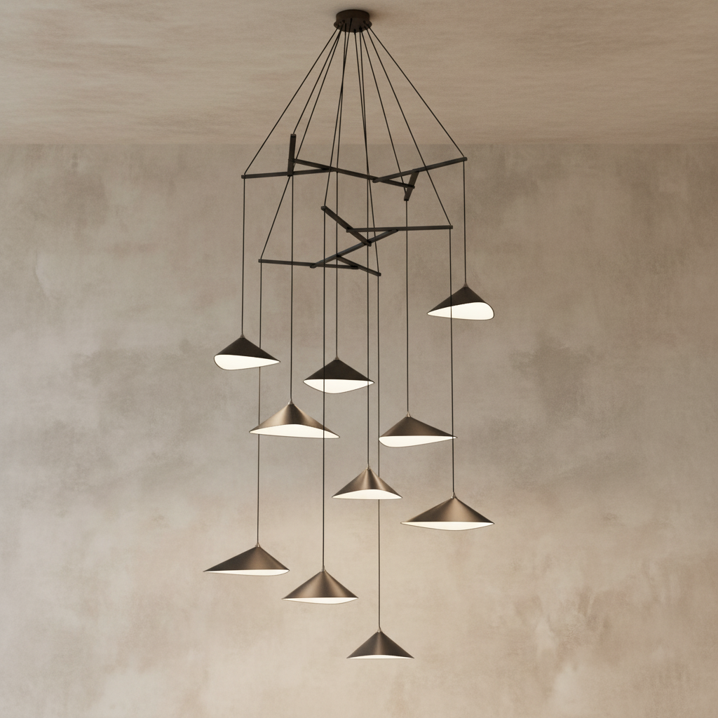 Emily Chandelier, V10 - 7 Finish Options *Made-to-order