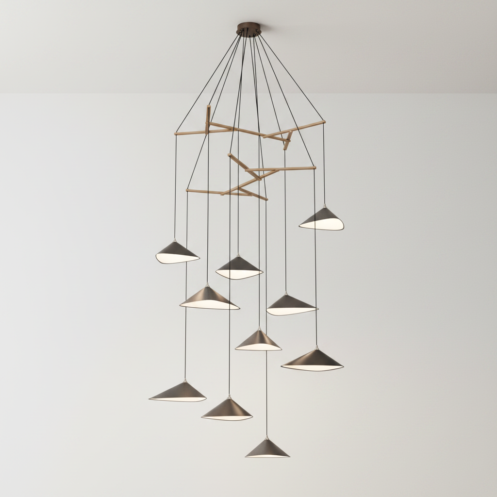 Emily Chandelier, V10 - 7 Finish Options *Made-to-order