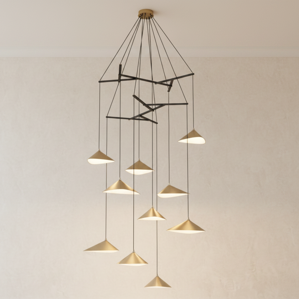 Emily Chandelier, V10 - 7 Finish Options *Made-to-order
