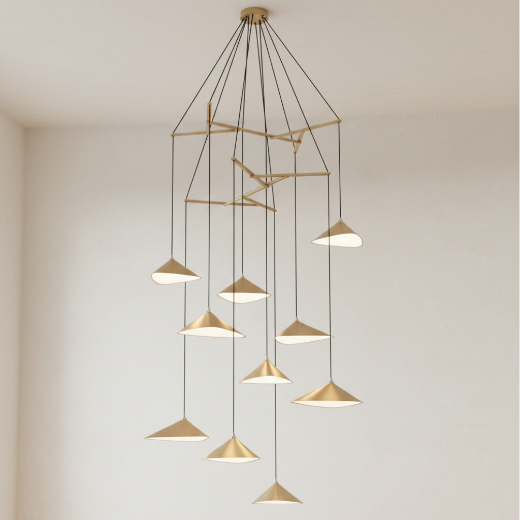 Emily Chandelier, V10 - 7 Finish Options *Made-to-order