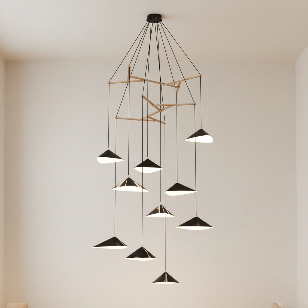 Emily Chandelier, V10 - 7 Finish Options *Made-to-order