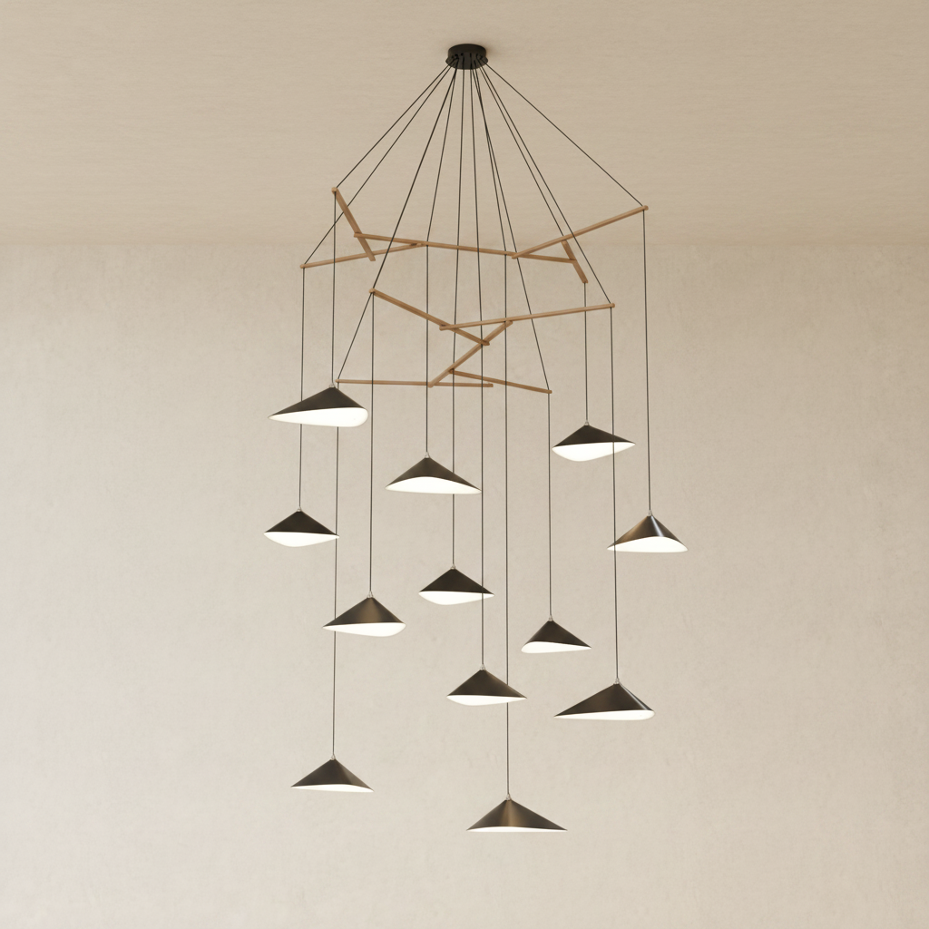 Emily Chandelier, V12 - 7 Finish Options *Made-to-order