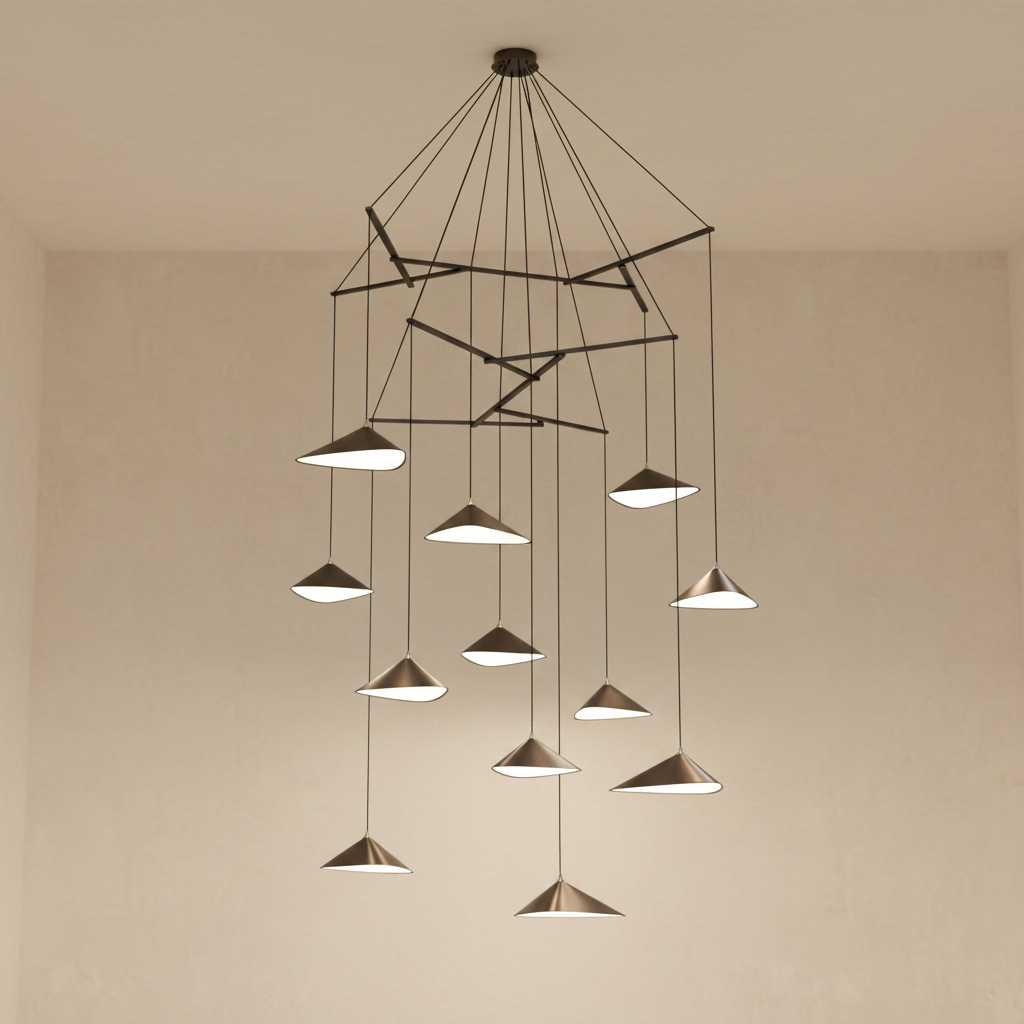 Emily Chandelier, V12 - 7 Finish Options *Made-to-order