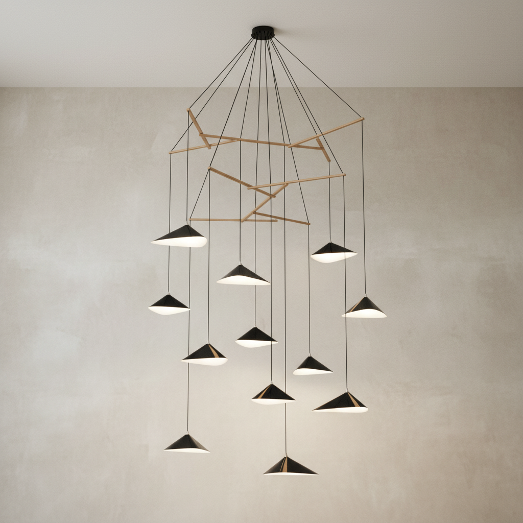 Emily Chandelier, V12 - 7 Finish Options *Made-to-order