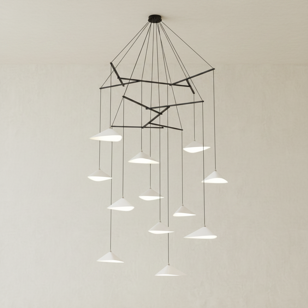 Emily Chandelier, V12 - 7 Finish Options *Made-to-order