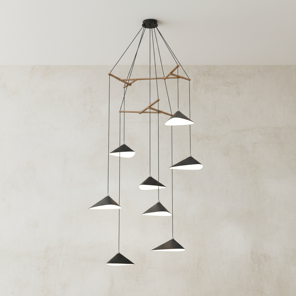 Emily Chandelier, V8 - 7 Finish Options *Made-to-order
