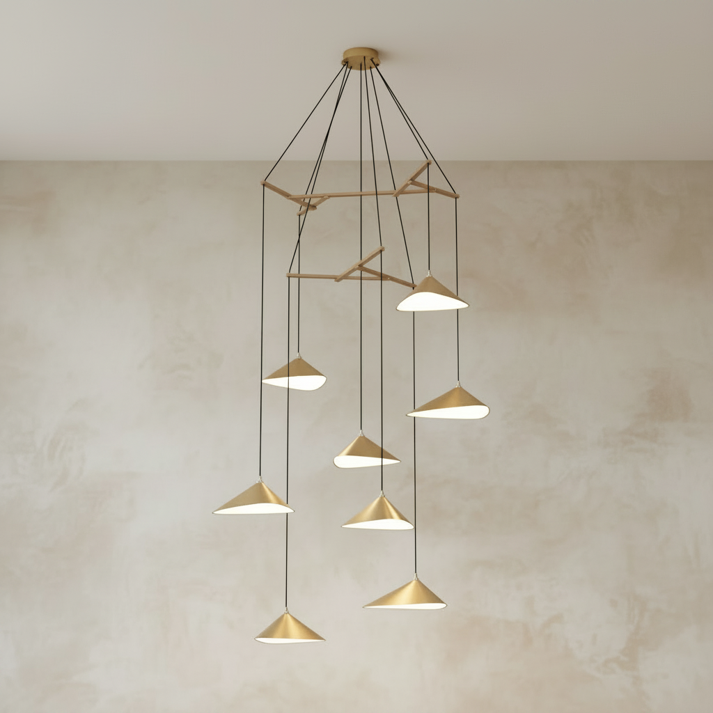 Emily Chandelier, V8 - 7 Finish Options *Made-to-order
