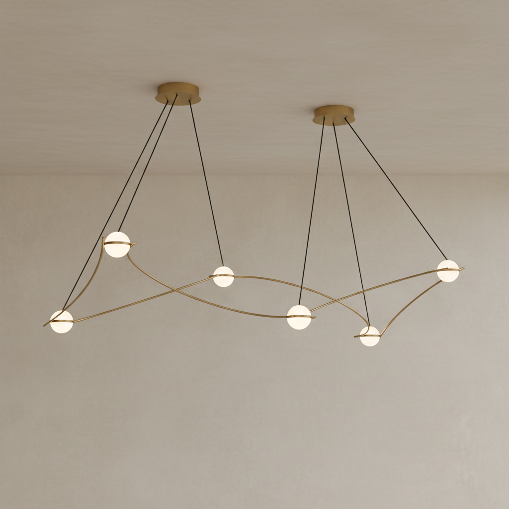 Kosmos 6S Chandelier - 4 Finish Options