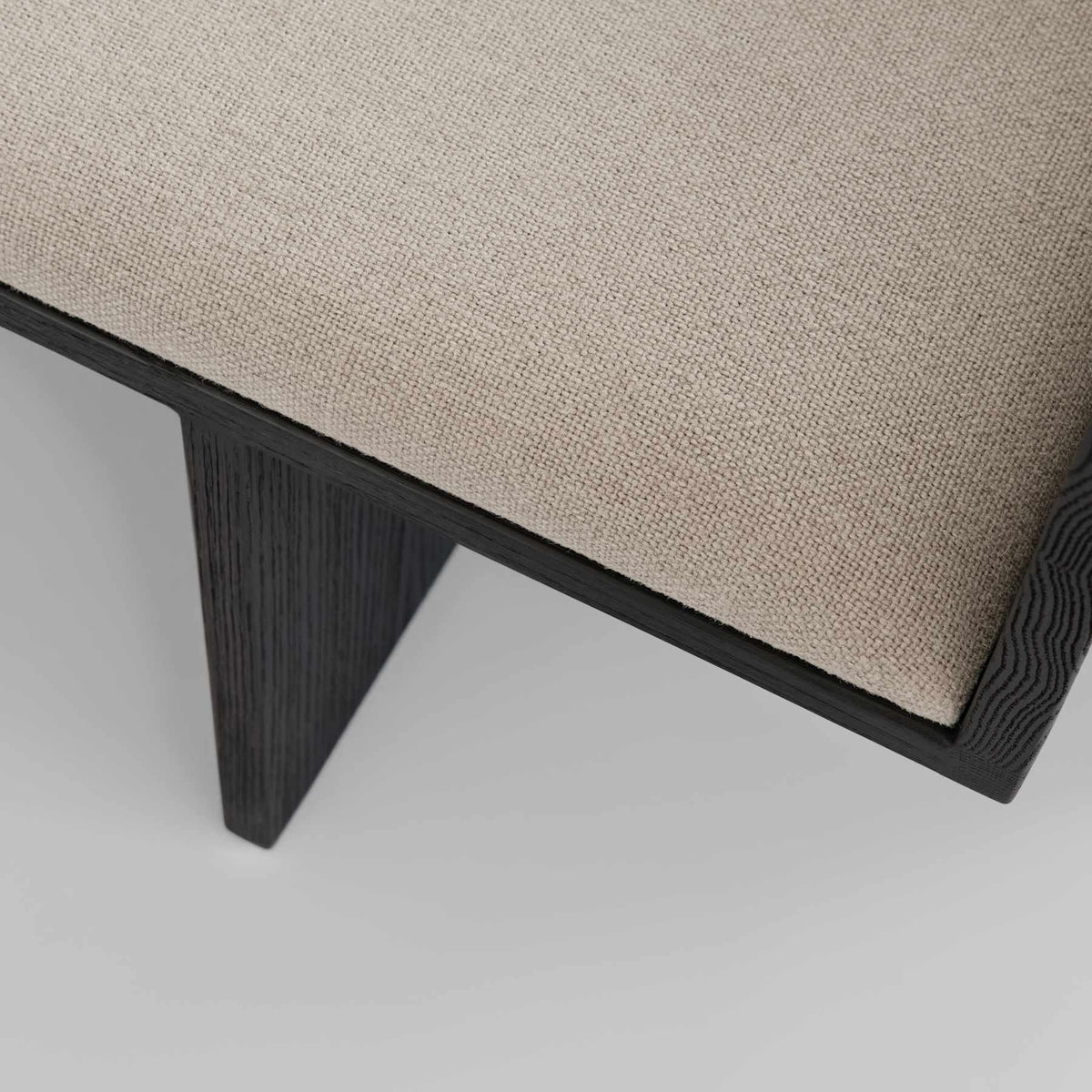 Makura Seat Cushion 11 - Sand Linen for Brutus Oak Lounge Chairs