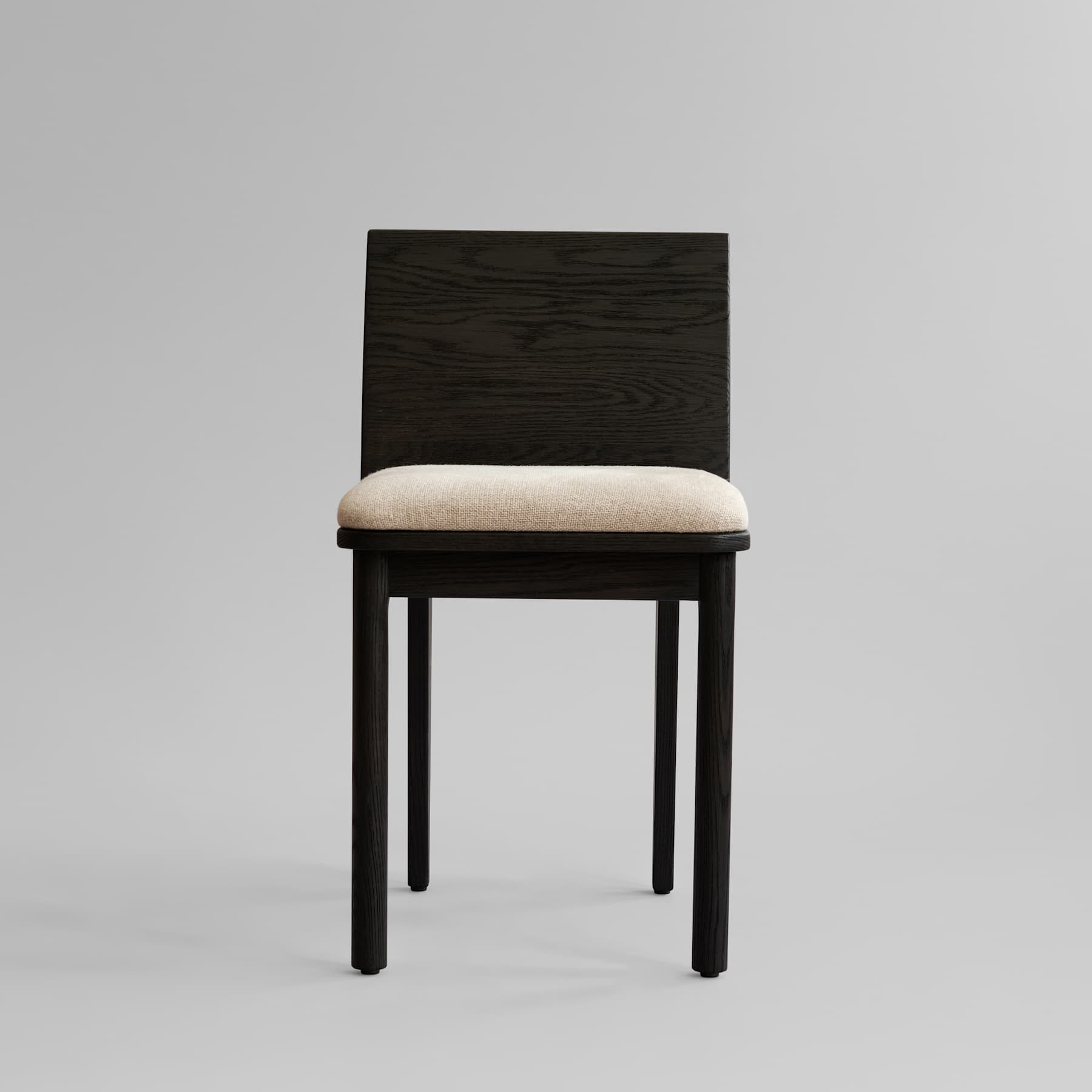 Makura Cushion 31 - Linen Sand, fits Brutus Slim Dining Chair in Oak