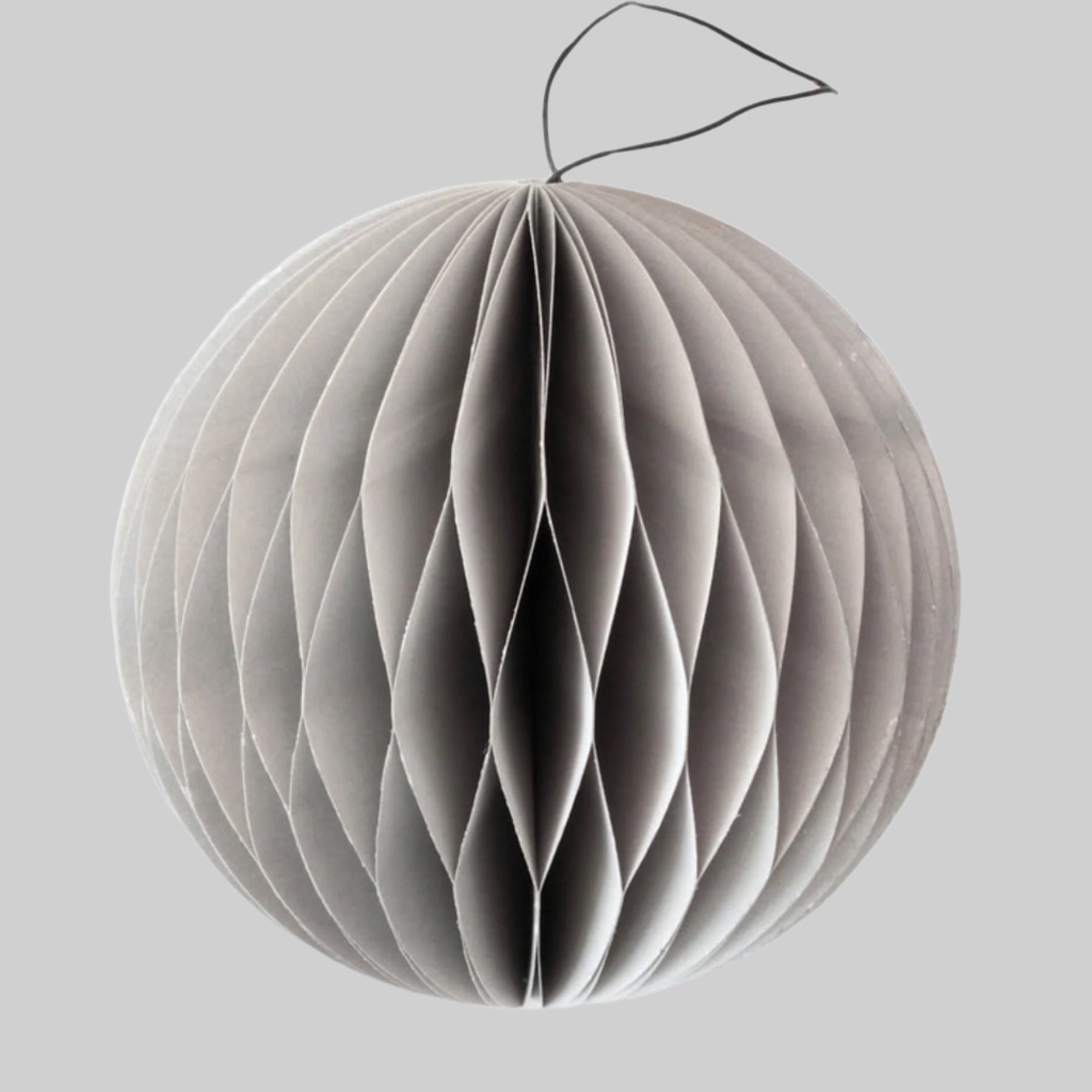 Holiday Ornament - Mega scoop, nude grey (set of 6)