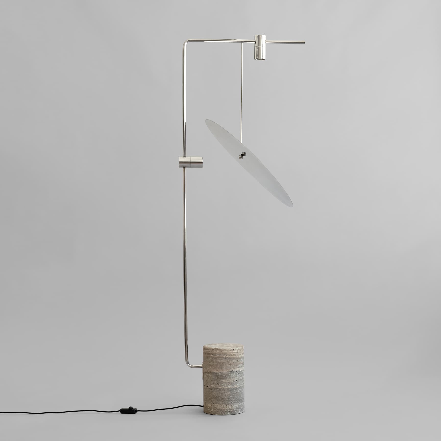 The Moon Floor Lamp - Chrome *Pre-order