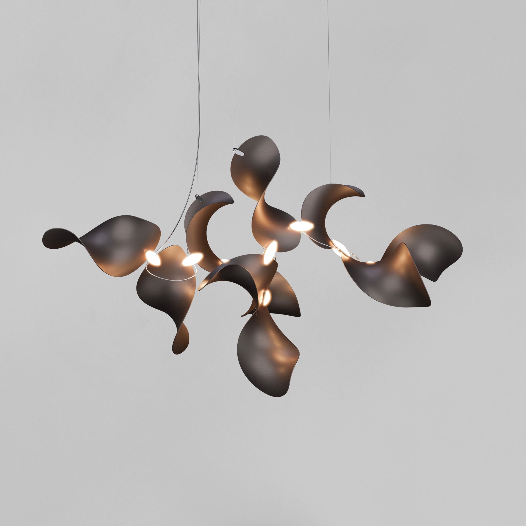 Dune 10 Cluster Chandelier - 5 Finish Options*